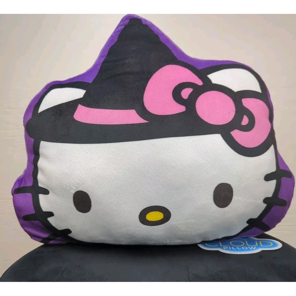 Hello Kitty‎ Witch Halloween Cloud Pillow | NWT